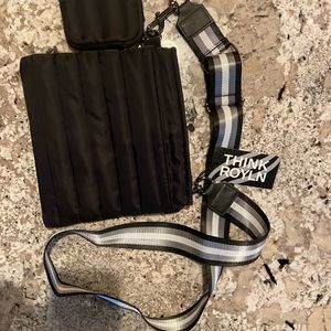 Think Royln black crossbody bag